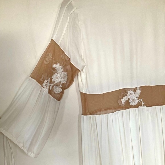 For Love and Lemons Eva Midi White Dress Small - Picture 10 of 15